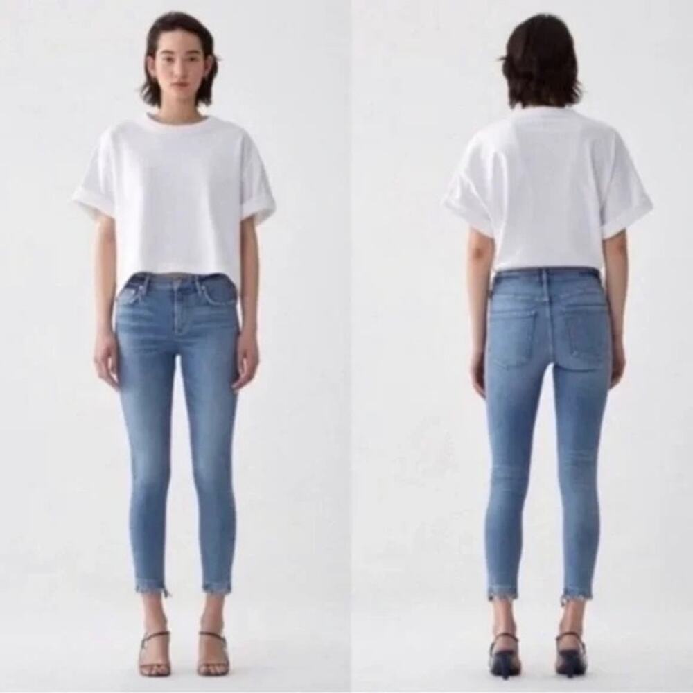 Agolde Sophie Crop High Rise Skinny Jeans Women’s Size‎ 24